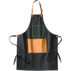 Parte frontal y alta del artículo