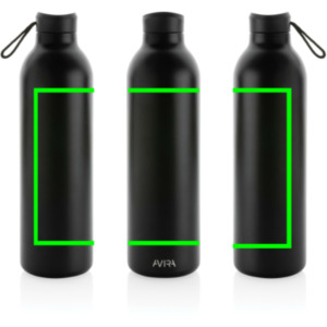 Parte trasera y alta del artículo