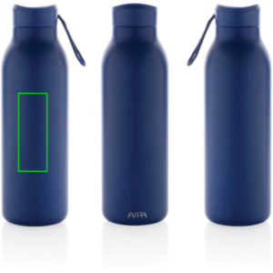 Parte frontal y alta del artículo