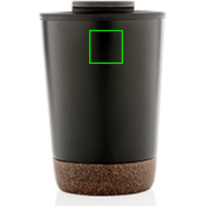 Parte frontal en medio