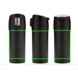 Parte frontal en medio