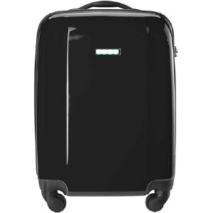 En la placa de metal