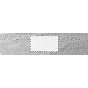 Junto al clip, escritura zurda