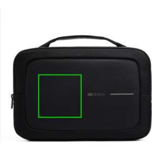 Parte frontal e izquierda del artículo