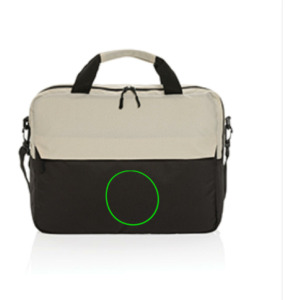 parte frontal y baja del artículo