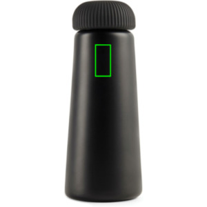 parte trasera y alta del artículo