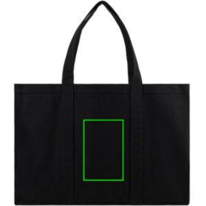 parte frontal del artículo