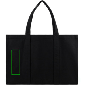 Parte frontal e izquierda del artículo