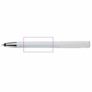 En el cuerpo alineado con el clip