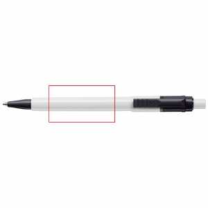 En el cuerpo alineado con el clip