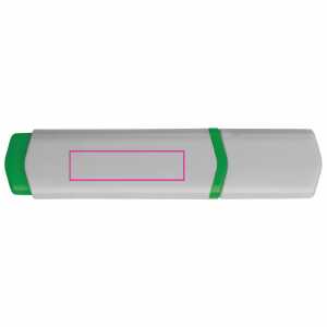 marcador de texto rosa en el capuchÃ³n