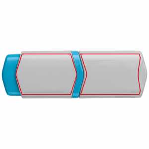 marcador de texto azul lado 1