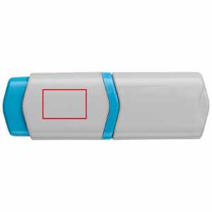 marcador de texto azul lado 1