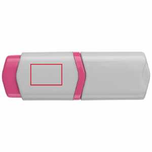 marcador de texto rosa lado 1