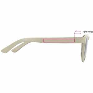 1 cm de la bisagra derecha