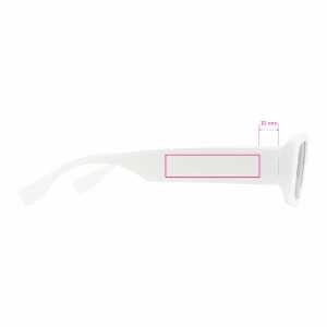 1 cm de la bisagra derecha