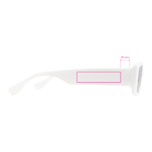 1 cm de la bisagra derecha