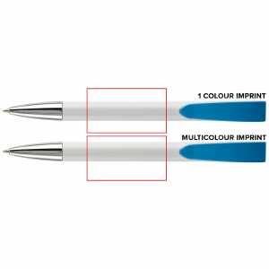 En el cuerpo alineado con el clip