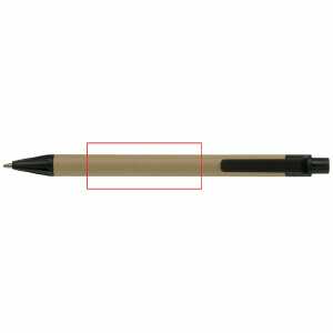 En el cuerpo alineado con el clip