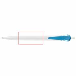 En el cuerpo alineado con el clip