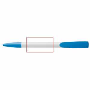 En el cuerpo alineado con el clip