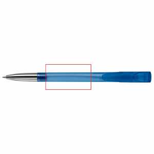 En el cuerpo alineado con el clip