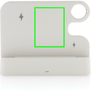 Parte frontal y alta del artículo