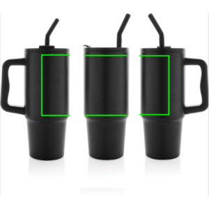 Parte trasera y alta del artículo