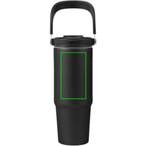 parte trasera y alta del artículo