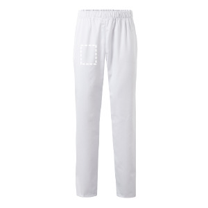 Pantalones Pierna izquierda del pantalón