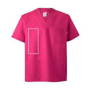 Camisa manga corta Lado izquierdo