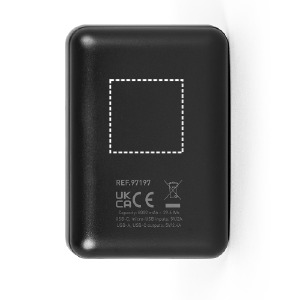 Batería portátil upper back