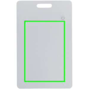 parte frontal del artículo