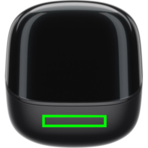 parte frontal y baja del artículo