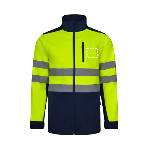 Chaqueta reflectora Bolsillo superior