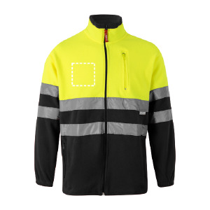 Chaqueta reflectora Lado izquierdo