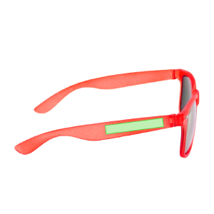 En la patilla izquierda