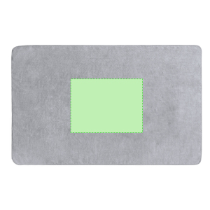 En una esquina de la toalla