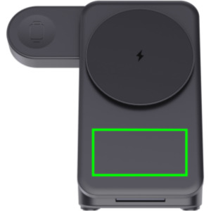 parte frontal y baja del artículo