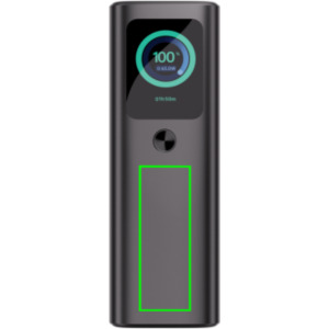 parte frontal y baja del artículo