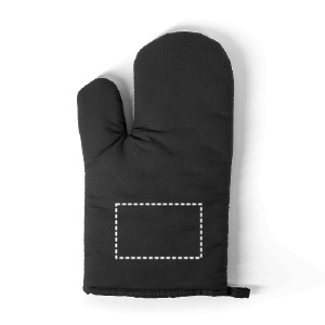 Manopla de cocina Parte inferior trasera