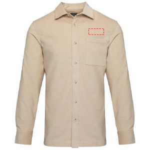 parte izquierda del pecho