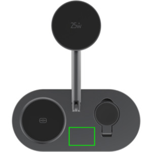 parte frontal del artículo