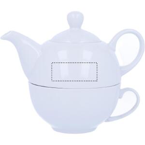 Posición de marcaje tea pot left