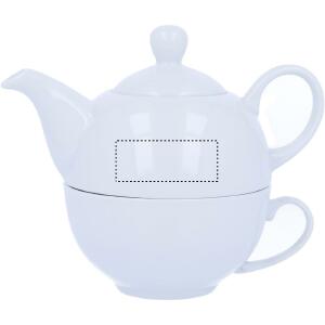 Posición de marcaje tea pot left