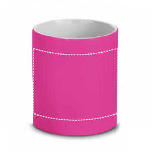 Posición de impresión mug cuerpo con transfer cerámico (baja temperatura)