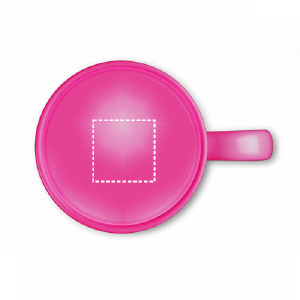 Posición de impresión mug base con tampografía