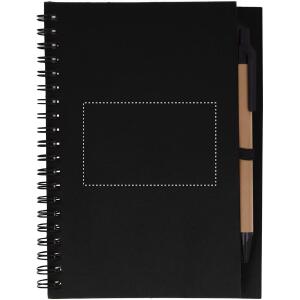 Posición de marcaje back notebook