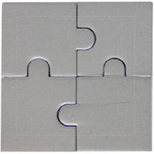 Posición de impresión puzzle back con tampografía