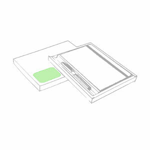 Posición de marcaje en la caja de presentaci?n